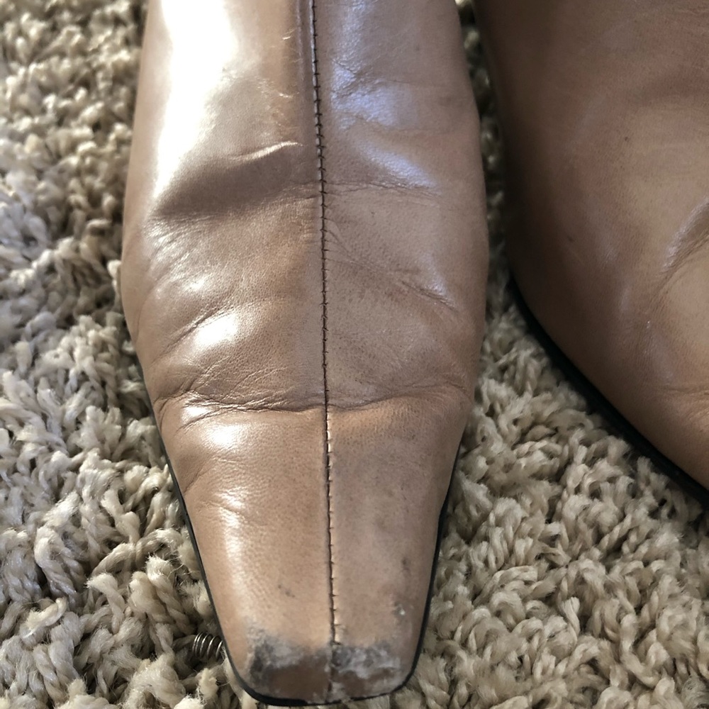 Square toe booties - Picture 2 of 4